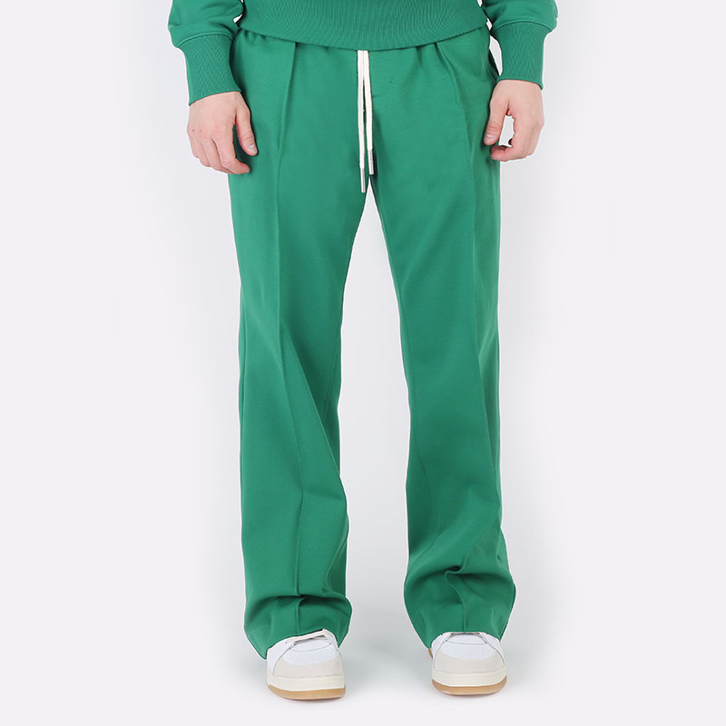 мужские зеленые брюки PUMA x AMI Wide Pants 53406896 - цена, описание, фото 3